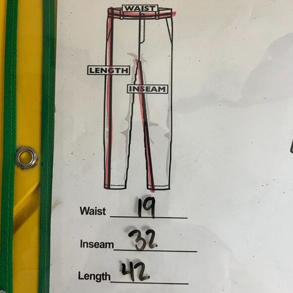 Dockers Dress Pants Mens 38 X 32 Blue Plaid Stretch Straight Leg Formal Business - Picture 5 of 5